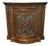 Habersham Plaza Collection 1 Door Painted Demilune Cabinet For Sale