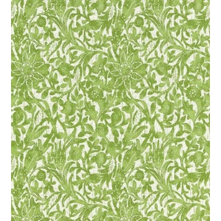 The House of Scalamandré Bali Floral Fabric, Palm For Sale