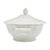 Limoges, France Mid-Century Limoges France White Porcelain Scalloped Covered Tureen For Sale - Image 4 of 18