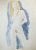 Alain Bonnefoit, Joséphine, 1969, Watercolor Drawing For Sale - Image 6 of 6