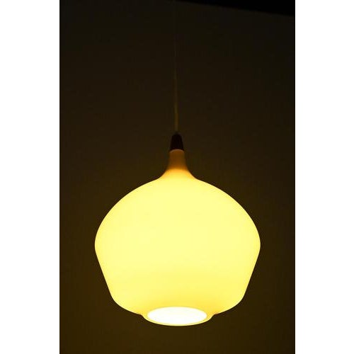 Yellow Pendant Light from Holmegaard For Sale - Image 3 of 8