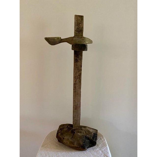 Early 20th Century Antique Oil Lamp Stand For Sale - Image 5 of 11