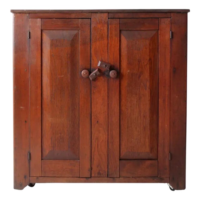 Antique Primitive Cupboard For Sale