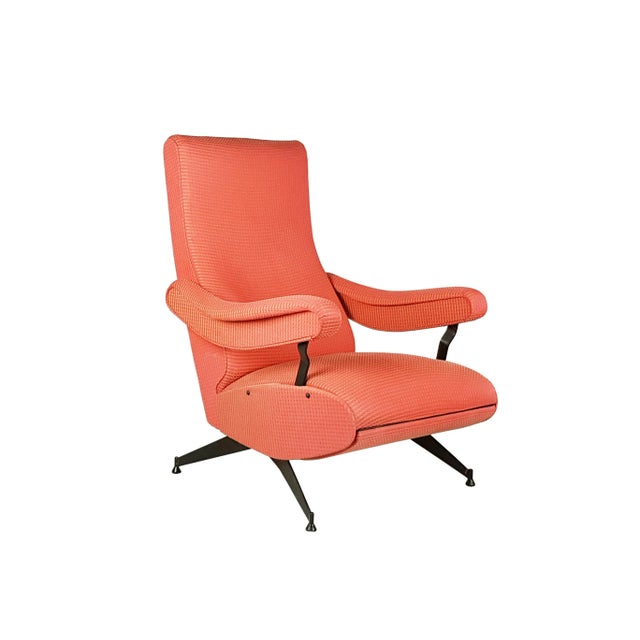 Mid-Century Modern Oscar Reclining Chair by Nello Pini for Novarredo, 1959 For Sale - Image 3 of 15