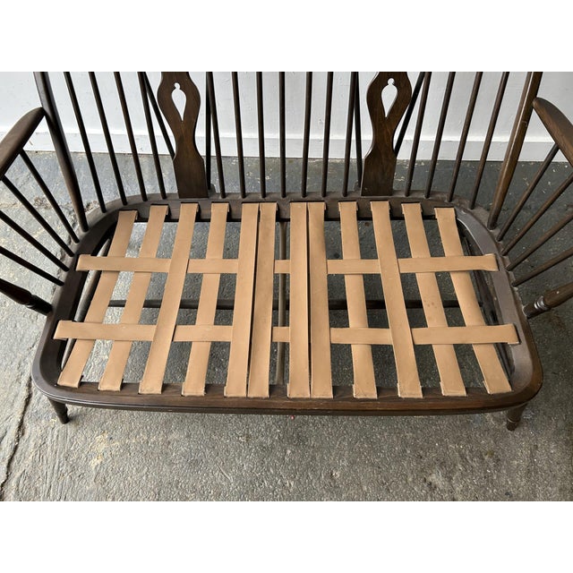 White Vintage Mid-Century Model 994 Golden Dawn Windsor Sofa from Ercol For Sale - Image 8 of 11