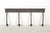 Mid 20th Century Antique Wrought Iron Industrial Peg Wall Rail Rack For Sale - Image 5 of 6
