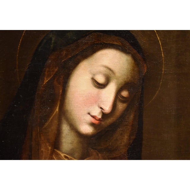 Scipione Pulzone, Madonna, 1600, Oil on Canvas, Framed For Sale - Image 10 of 14