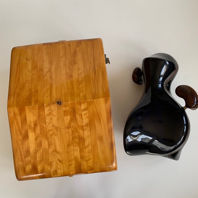 Jean Arp Circa 1960s 1970s Wood Sculpture in the Manner of Hc Westermann For Sale - Image 4 of 11