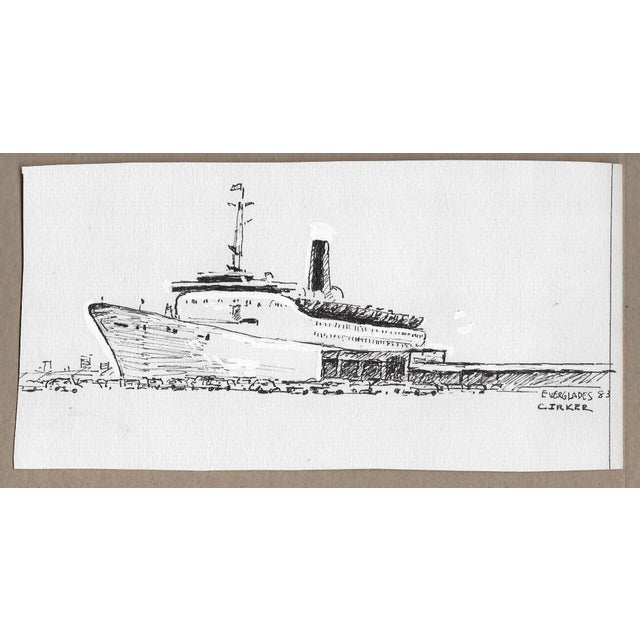 From the estate of Hayward Cirker (1917-2000) founder of Dover Publications. Cirker sketched frequently during his travels...