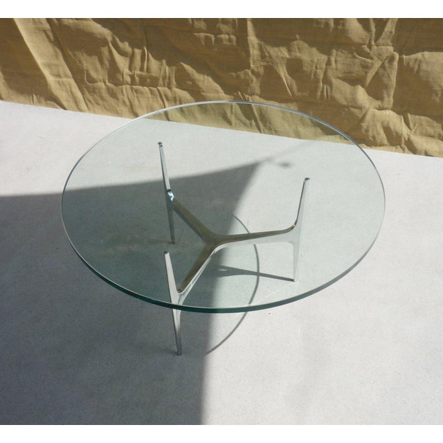 Tripod Coffee Table by Knut Hesterberg for Ronald Schmitt, 1960s For Sale - Image 3 of 10