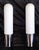 Silver Vintage Wall Lamps with Chrome-Plated Metal Bracket and White Opal Glass Shade from Glashütte Limburg, 1980s, Set of 2 For Sale - Image 8 of 8