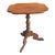19th Century Victorian Tilt-Top Mahogany Side Table For Sale