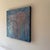 Mid-Century Modern Blue Mixed Media Abstract Painting “Flying Home”, Signed Marty Baiernbaum For Sale - Image 3 of 9