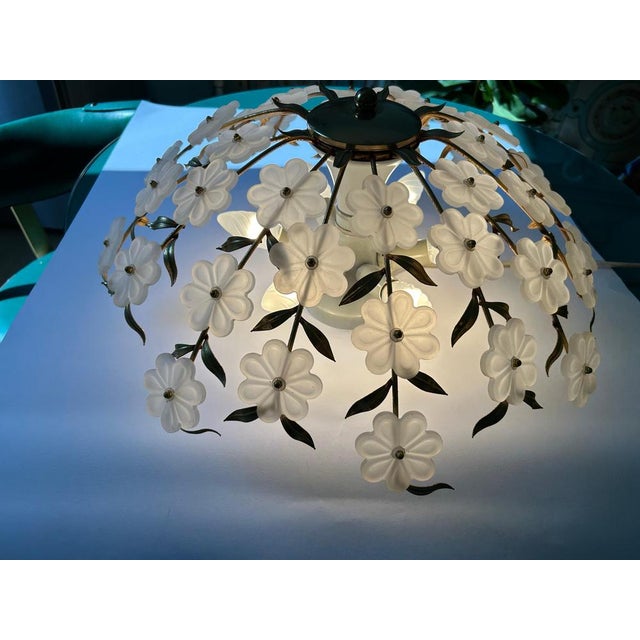 Poetic Murano Ceiling Light, 1980s For Sale - Image 12 of 13
