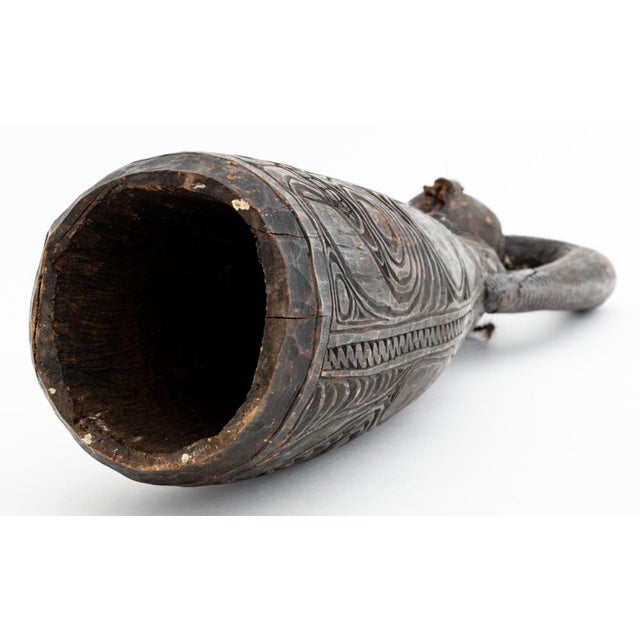 Brown Sepik River Crocodile Spirit Figure For Sale - Image 8 of 8