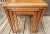 Mid-Century Modern Heritage Furniture Fruitwood Nesting Tables - Set of 3 For Sale - Image 3 of 13