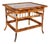 Restored Brighton Pavilion Style Bamboo Side Table by Mersman For Sale
