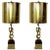 Bronze Lamps by G. Papineau, 1970s, Set of 2 For Sale