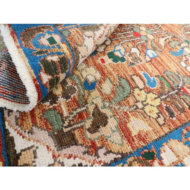 Orange Vintage Persian Malayer Rug – Size: 2' 1" X 3' 5" For Sale - Image 8 of 8