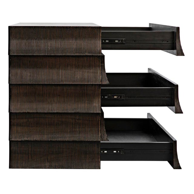 Wood NOIR Ava Dresser For Sale - Image 7 of 11