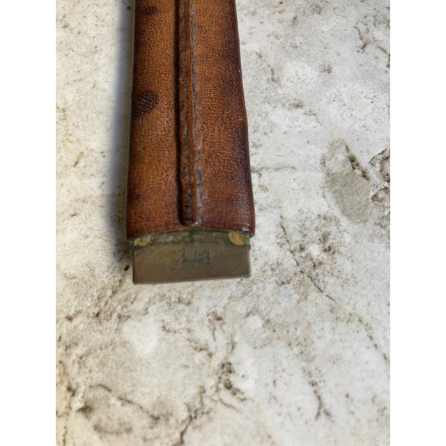 Carl Auböck Mid 20th Century Werkstätte Carl Auböck Letter Opener and Tray For Sale - Image 4 of 4