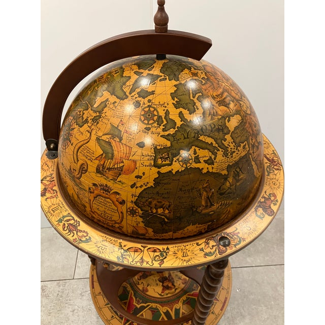1980s Globe Drinks Bar For Sale - Image 4 of 12