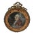 Antique French Empire Miniature Signed Painting For Sale