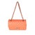 Chanel Orange Quilted Lambskin Medium Classic Double Flap Bag For Sale - Image 4 of 8