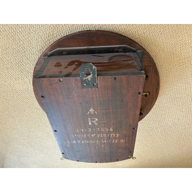 1930s Original Raf Operation Room Sector Fusee Wall Clock Battle of Britain Ww2 For Sale - Image 4 of 18