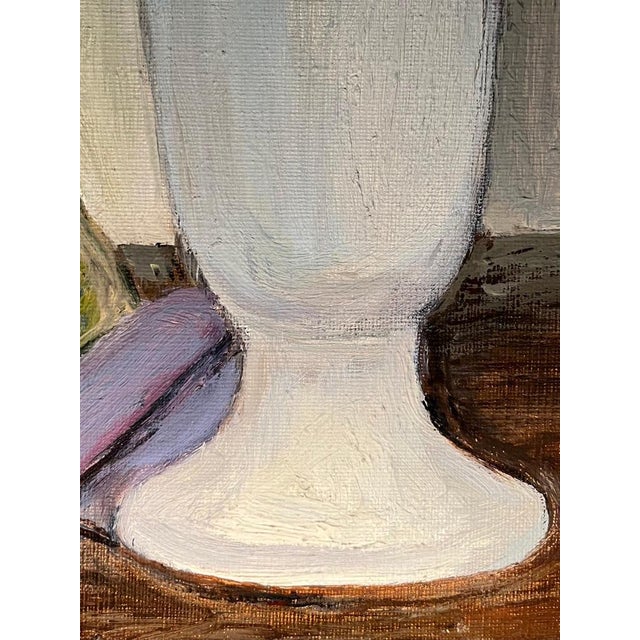 Modern Luce Brélaz, Marigold, Oil on Canvas For Sale - Image 3 of 11