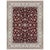 Hand-Knotted Middle Eastern Nain Rug in Wool & Silk For Sale - Image 6 of 6