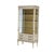French Vintage French Louis XVI Vitrine With 2-Drawers & Gilt Trim C1950 For Sale - Image 3 of 12