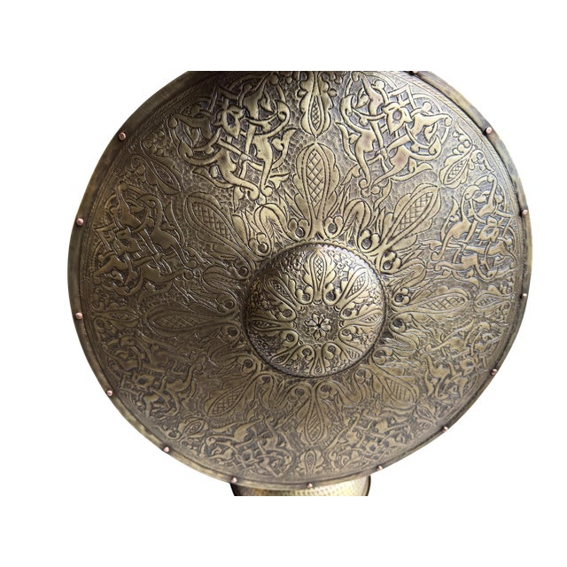 Hand-Forged Brass Armor Set For Sale - Image 12 of 13