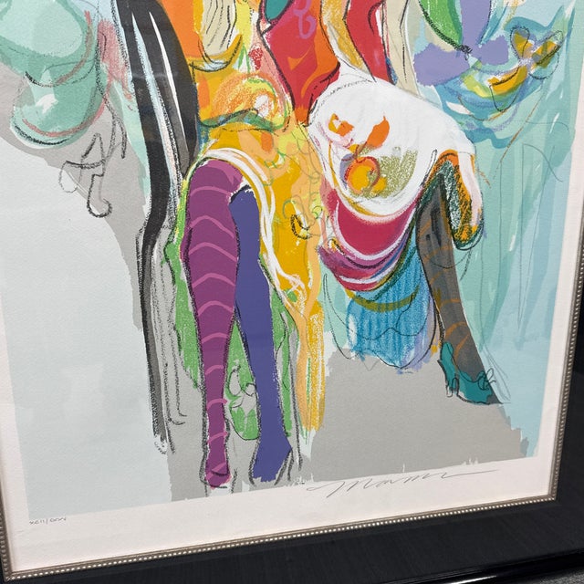Circa 1994 Isaac Maimon "Les Coquettes", Signed For Sale - Image 12 of 12