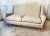 Beige Vintage Italian Sofa with Padded Seats and Brass Legs, 1950s For Sale - Image 8 of 8