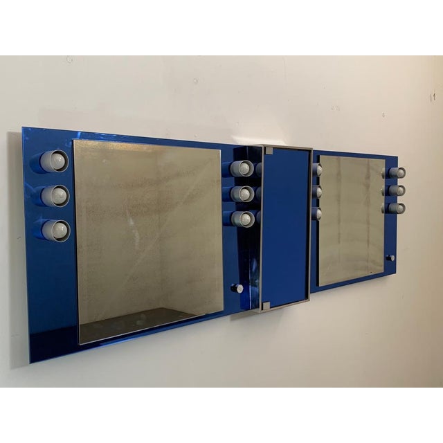 Modular Mirror and Cabinet from Veca, 1970s, Set of 3, in Very Good conditions. Designed 1970 to 1979 This piece has an...