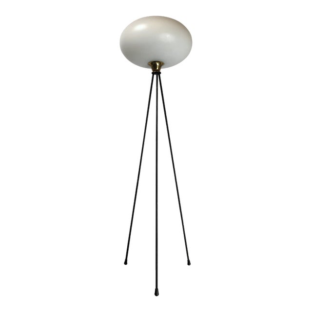 Italian Brass Floor Lamp from Stilnovo, 1950s For Sale