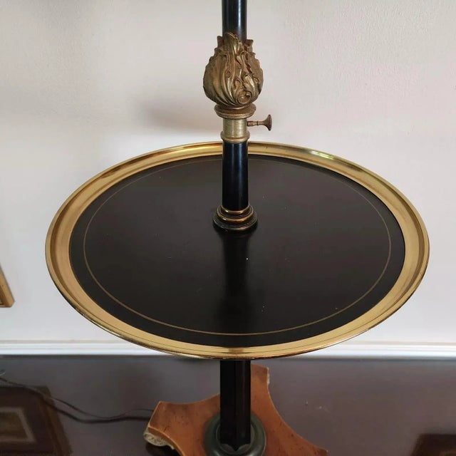 Stiffel Mid Century Modern Stiffel Floor Table Lamp Vintage 1960s For Sale - Image 4 of 12