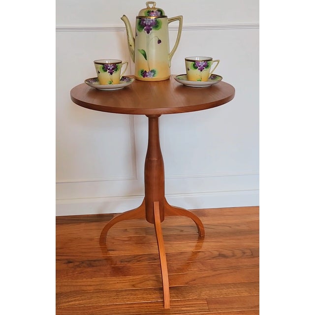 Shaker-Style Candle Stand / Side Table For Sale In Saint Louis - Image 6 of 6