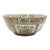 Chinese Export Porcelain Rose Medallion Large Punch Bowl For Sale
