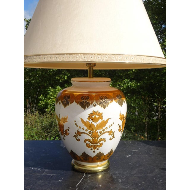 Mid-Century Modern Large Table Lamp by Louis Drimmer, 1970s For Sale - Image 3 of 18