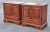 Pair Hooker Furniture French Chippendale Style Cherry Night Tables For Sale - Image 10 of 18