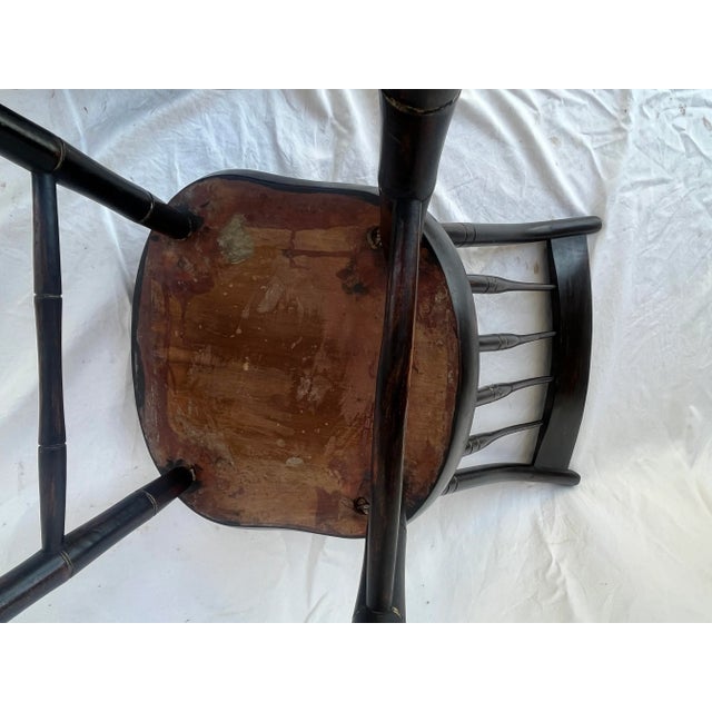 Late 19th Century Antique Windsor Chair For Sale - Image 11 of 12
