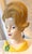 Mid-Century Modern 1970's Vintage Mid Century Ceramic Lady Head Vase With Dangle Earrings For Sale - Image 3 of 14