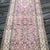 1940s Vintage Runner Rug | Pink and Brown Tones | 3x10 For Sale - Image 5 of 7