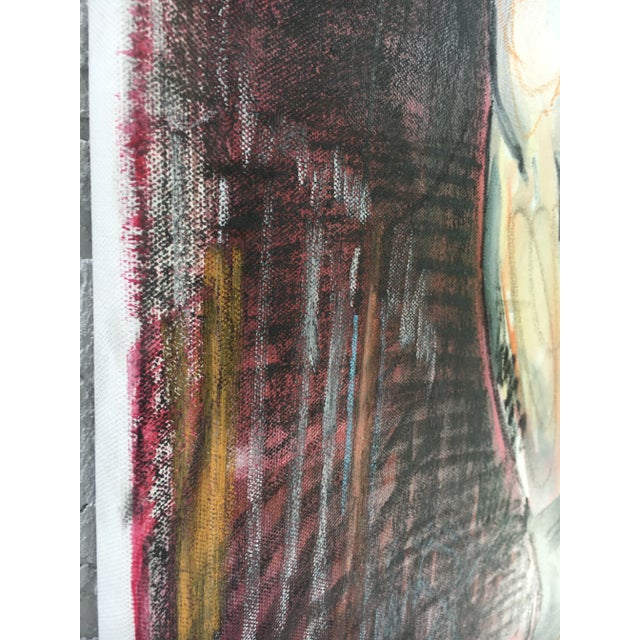 Nude Male in Socks Painting For Sale - Image 4 of 7