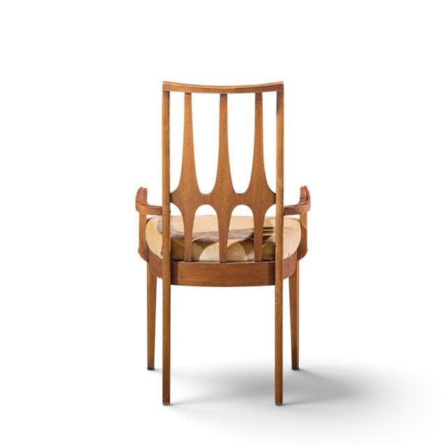 Broyhill Brasilia Mid Century Walnut Dining Chairs - Set of 6 For Sale - Image 14 of 18