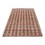 Rug & Kilim’s Distressed Classic Style Rug in Beige-Brown, Red Geometric Pattern For Sale