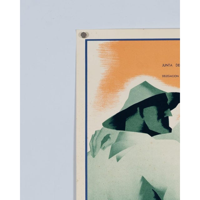 Paper Spanish Civil War Original Exhibition Poster, 1986 For Sale - Image 7 of 9