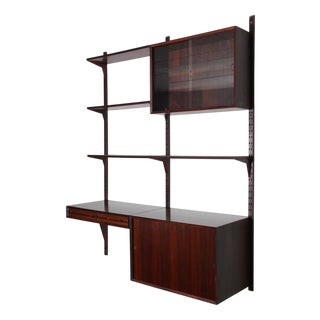 Vintage Scandinavian Wall Unit by Poul Cadovius, 1960 For Sale
